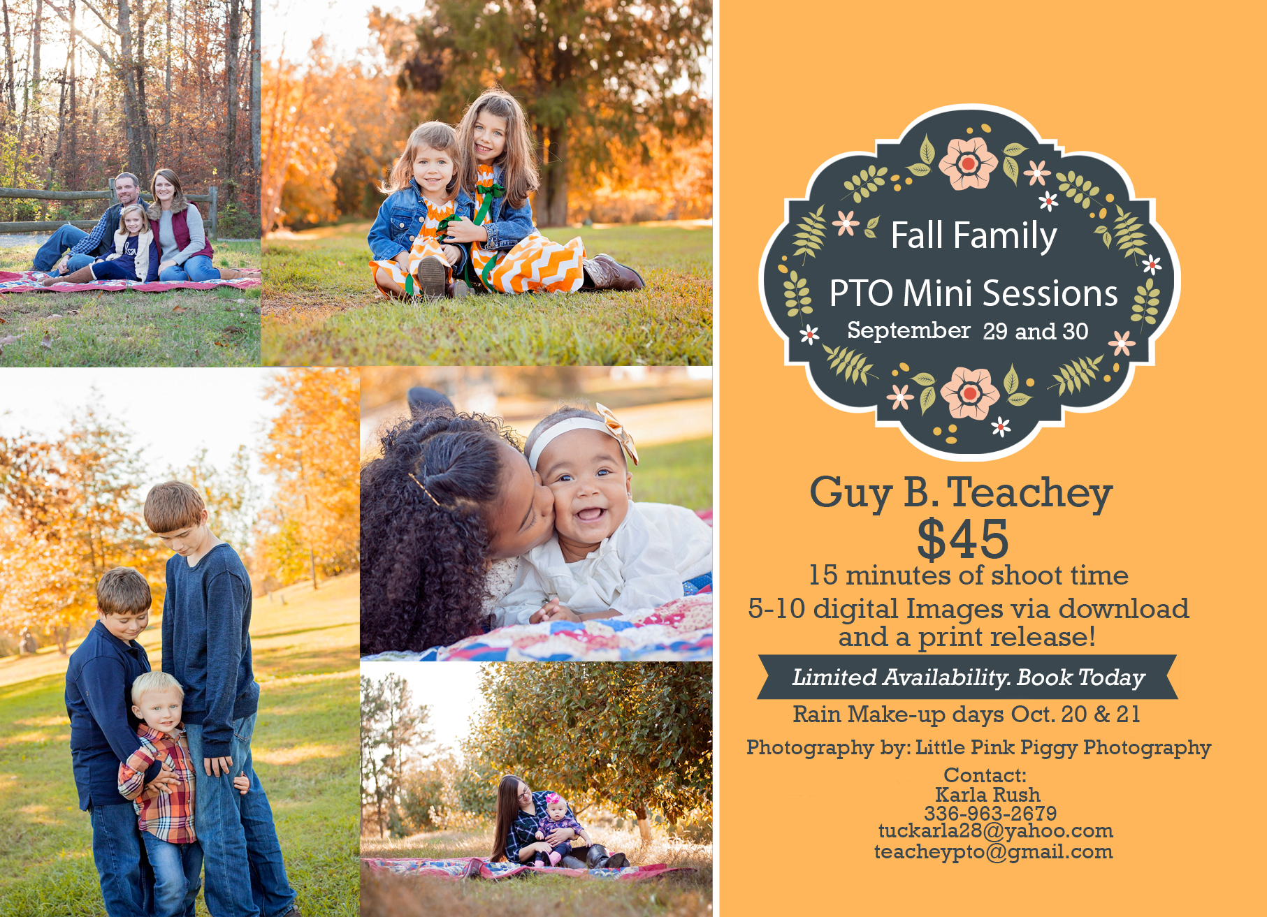 Sign up today for PTO Family Photos!