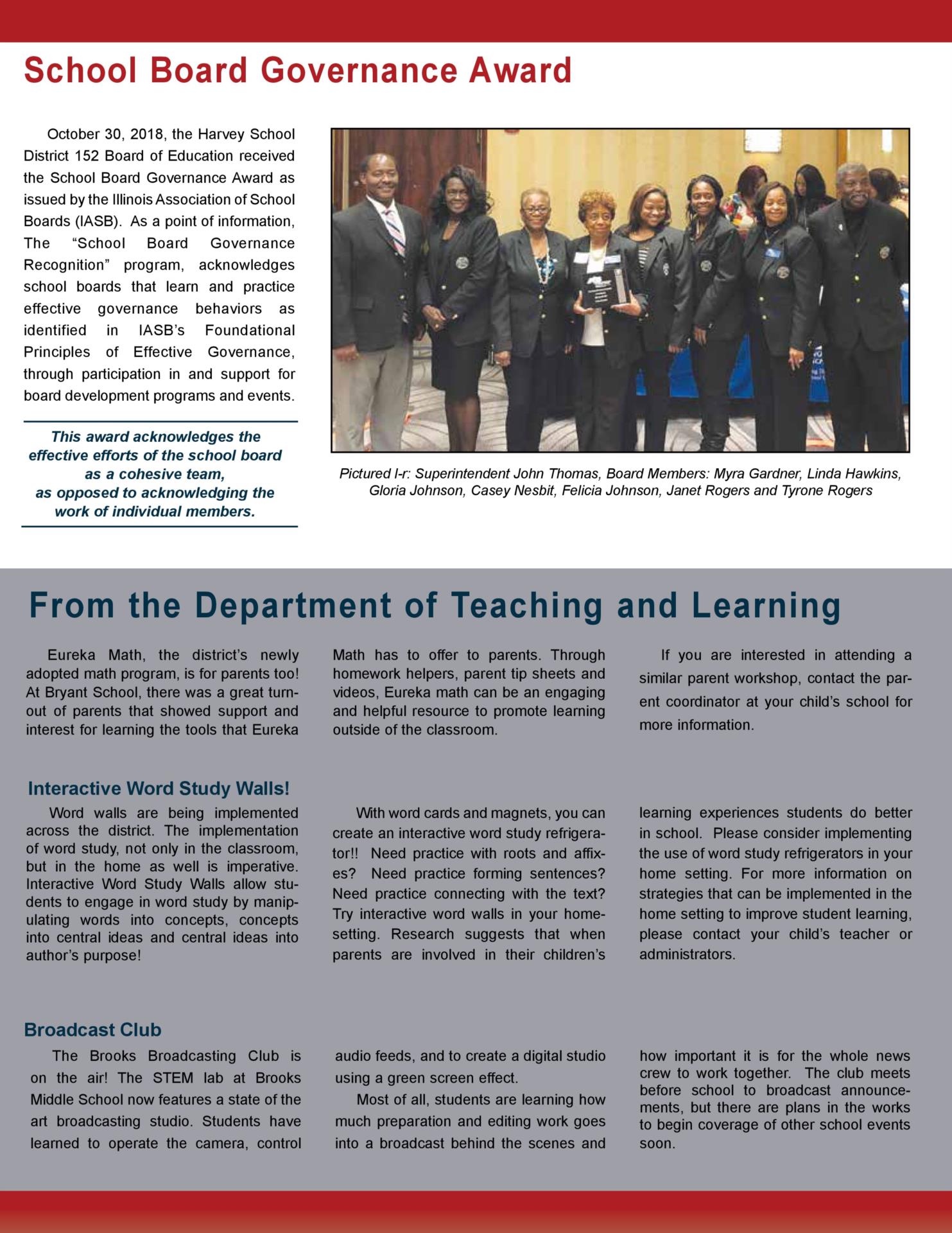 District Newsletters
