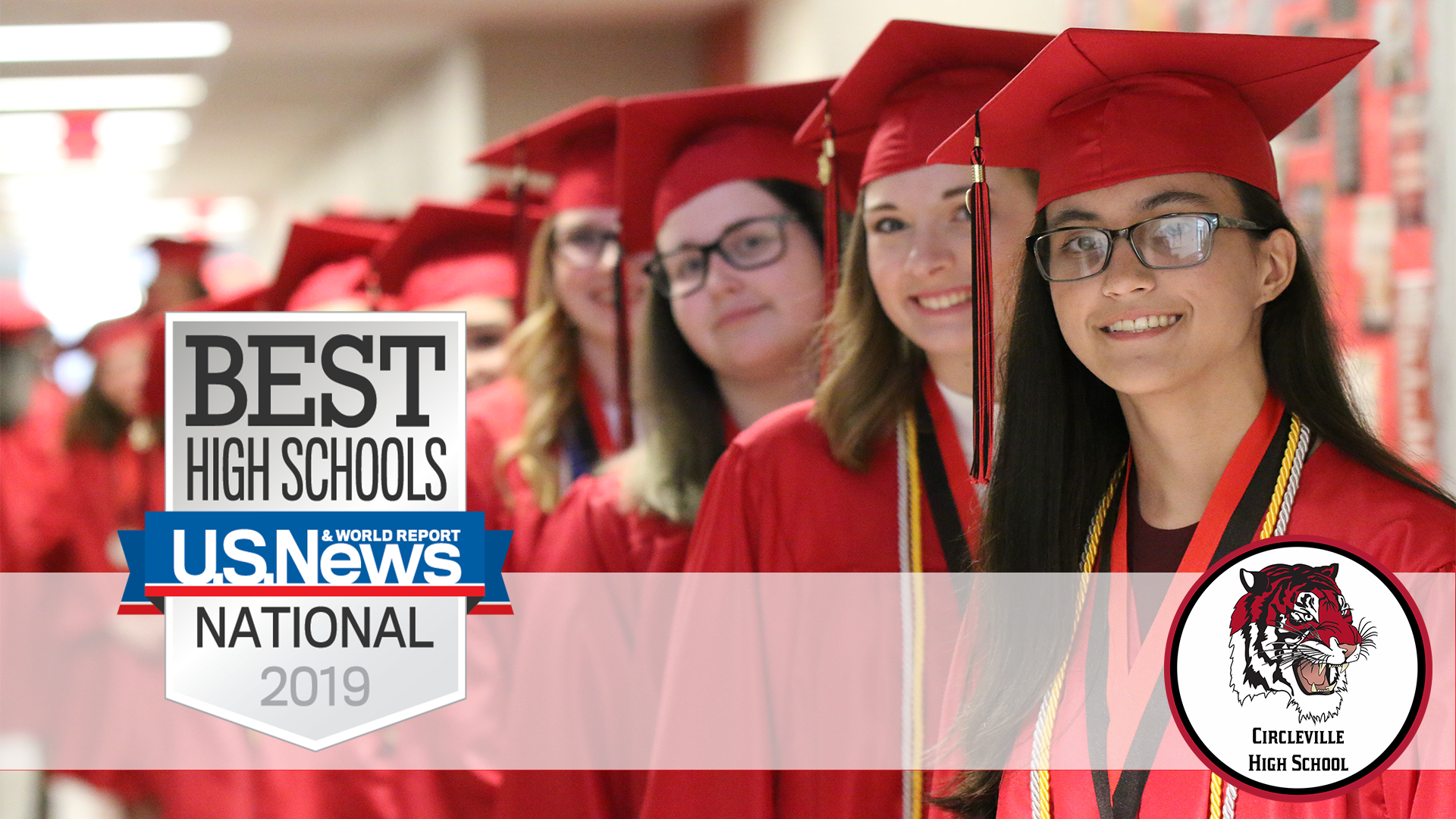 Circleville High School has been named to the U.S. News Best High Schools Rankings report identifying the 9th through 12th-grade school as a top 40%  educational institution nationally.