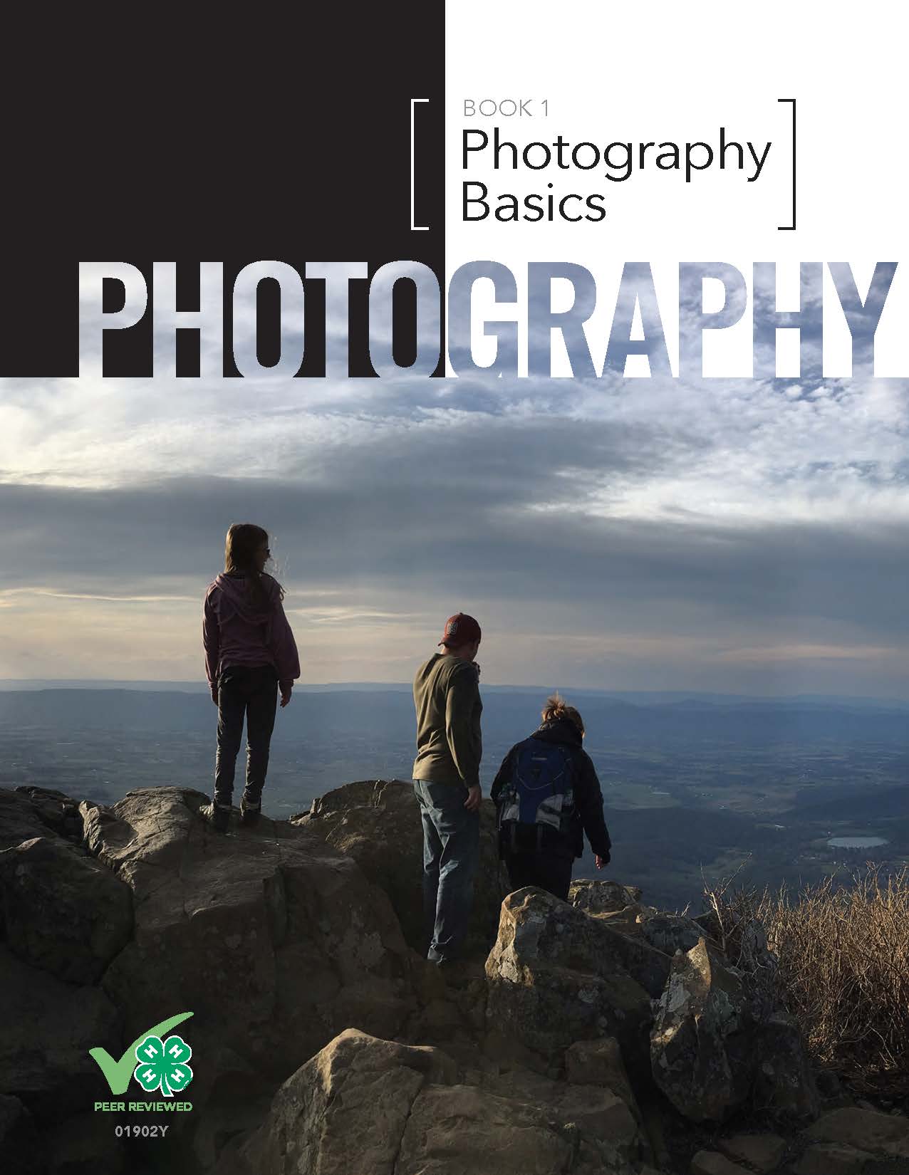 A 4-H photography book cover