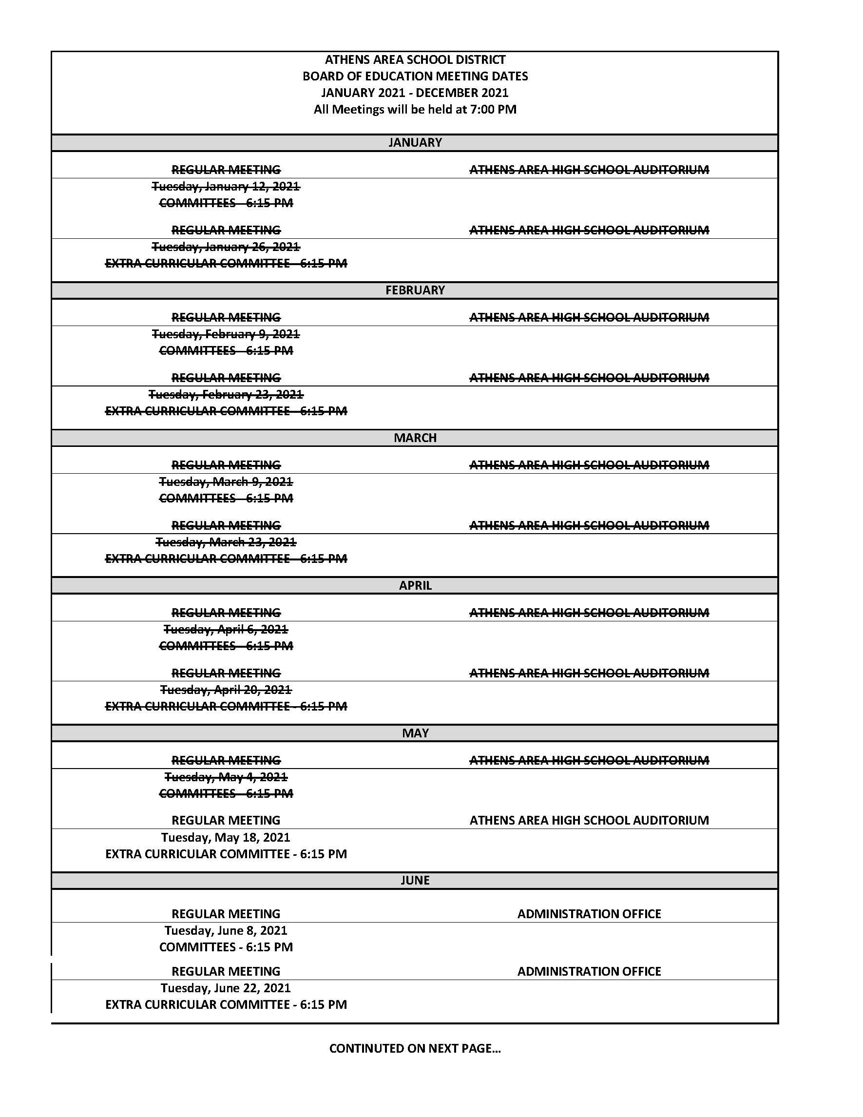 amazon board meeting dates