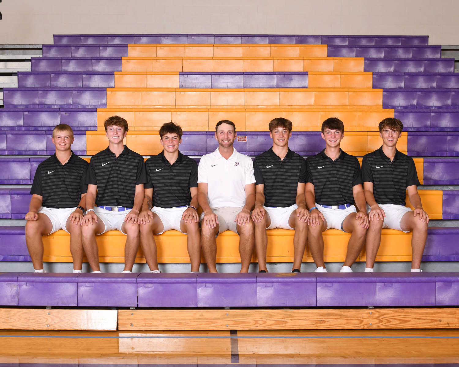 Boys varsity golf team 2024