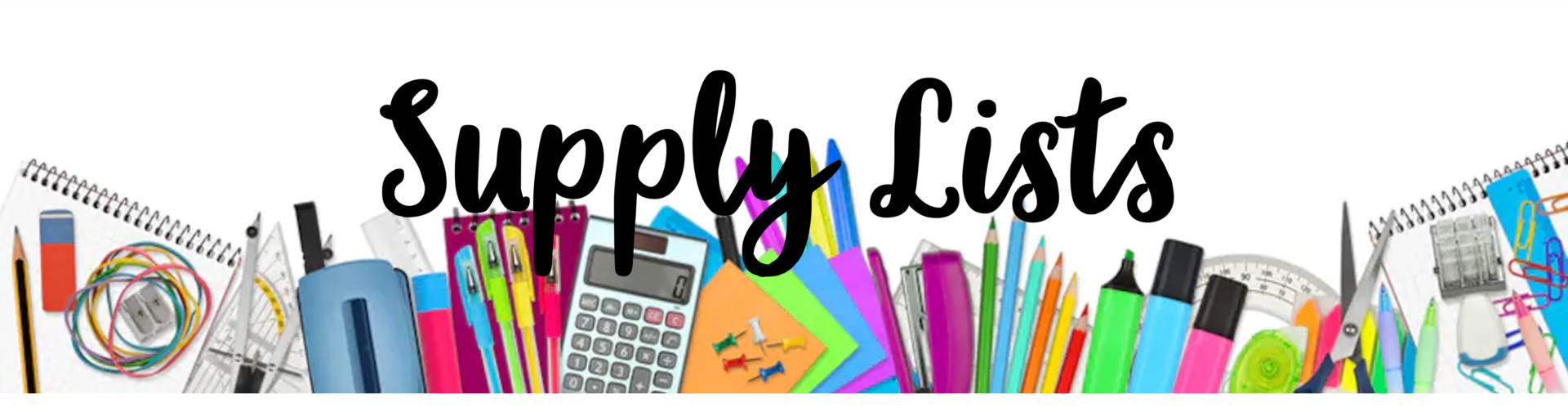 2019-2020 Supply List - Roosevelt Elementary School