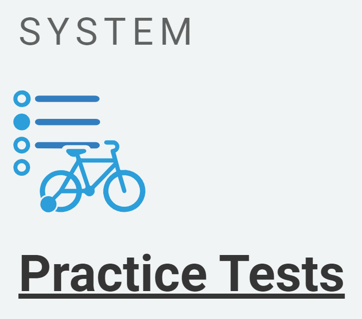 System Practice Test Icon