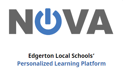 NOVA Edgerton Local Schools Personalized Learning Platform