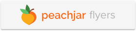 Gray Peachjar logo