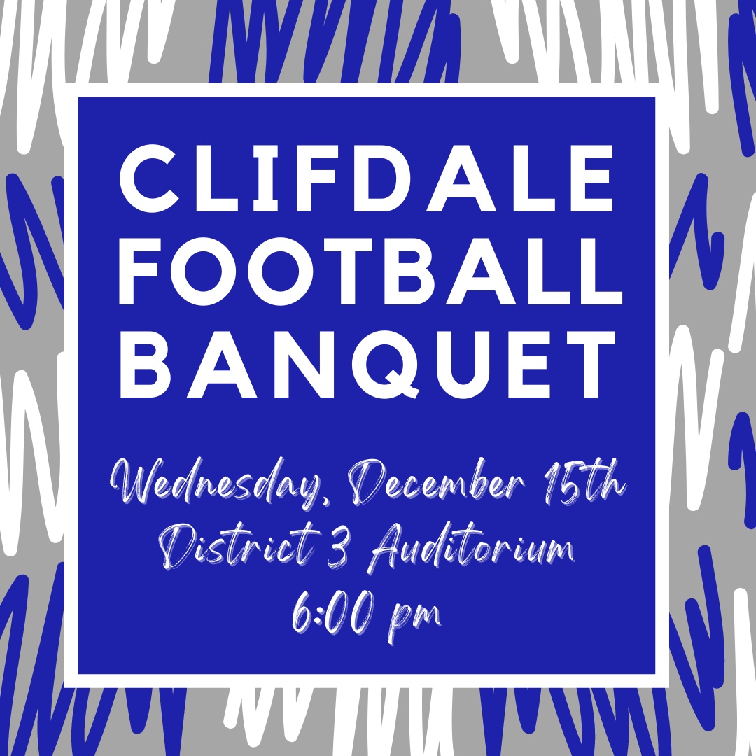 football banquet wednesday december 15