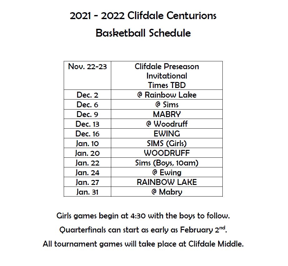 clifdale girls basketball