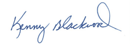 kenny blackwood signature