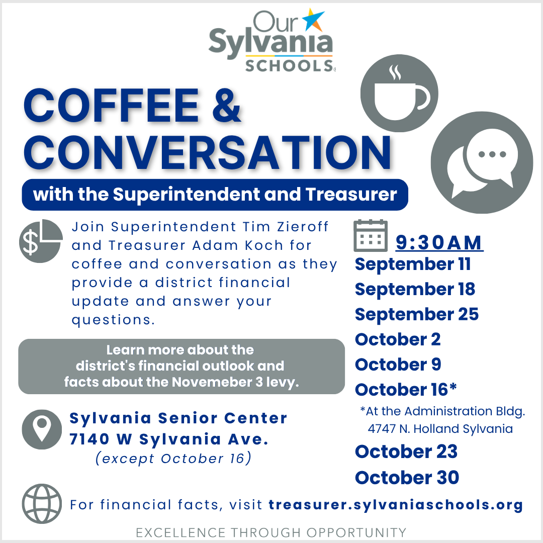 Coffee & Conversation Flyer