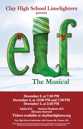Elf The Musical Poster