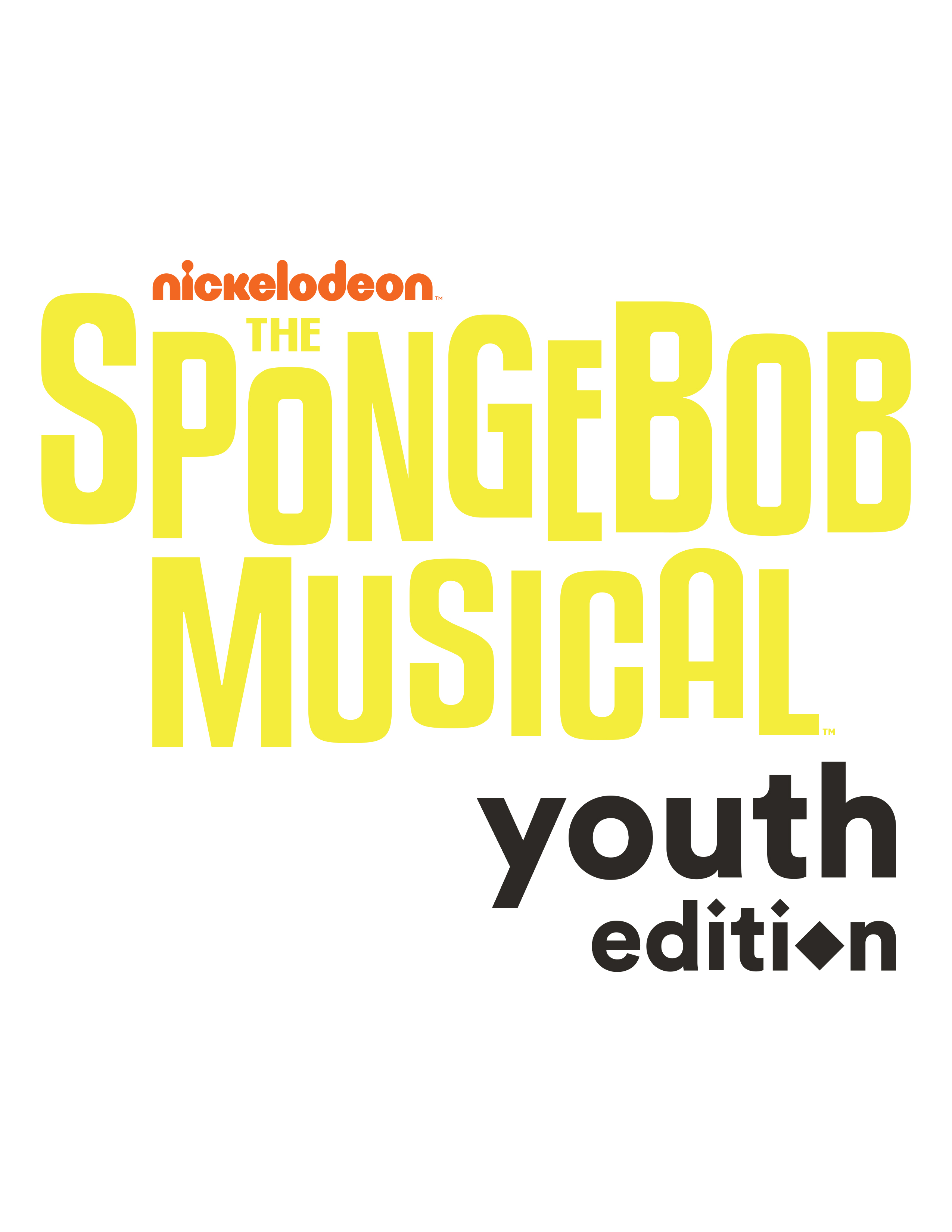 Nikelodeon The SpongeBob Musical Youth Edition