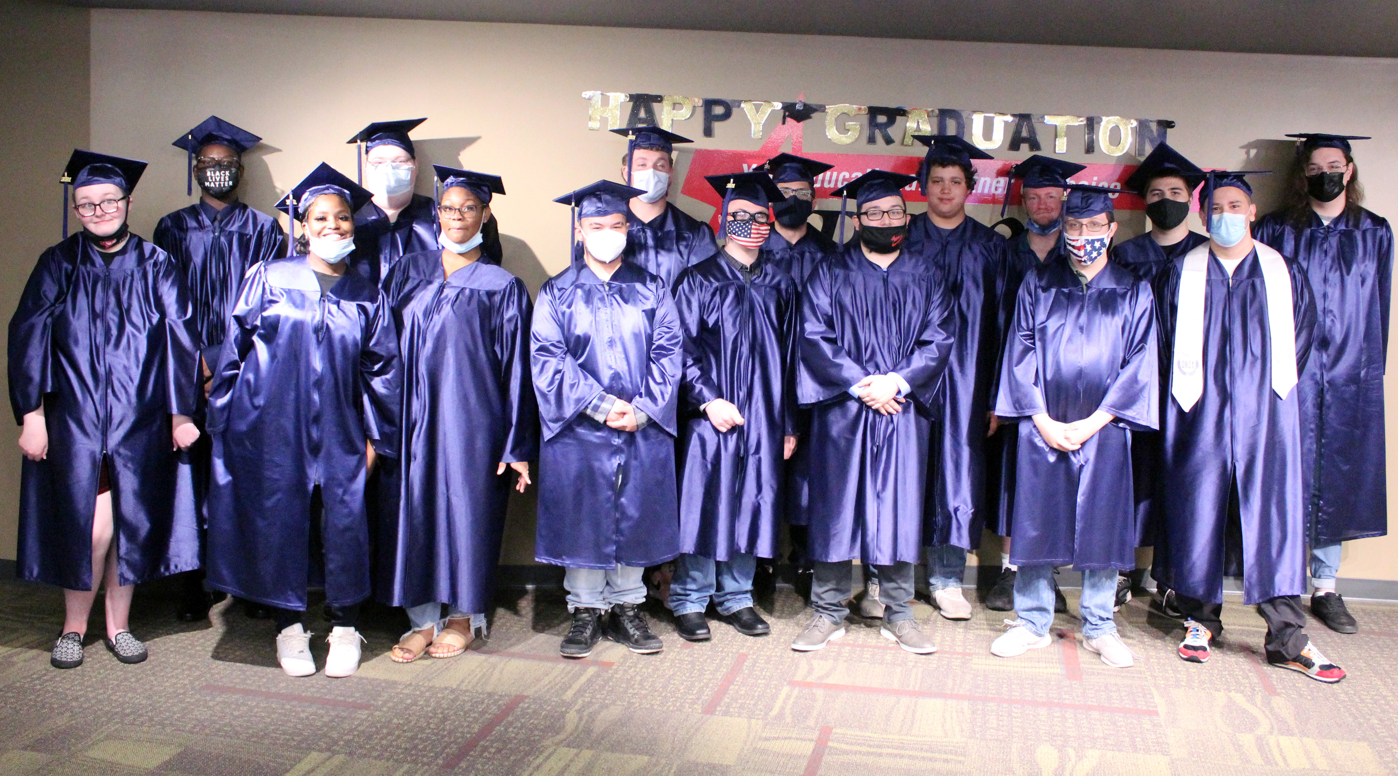 Group photo of graduates