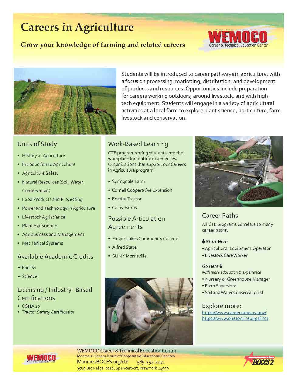 Careers in Agriculture
