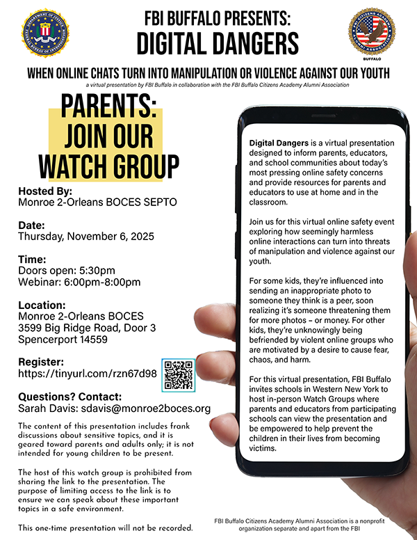 Digital Dangers Flyer