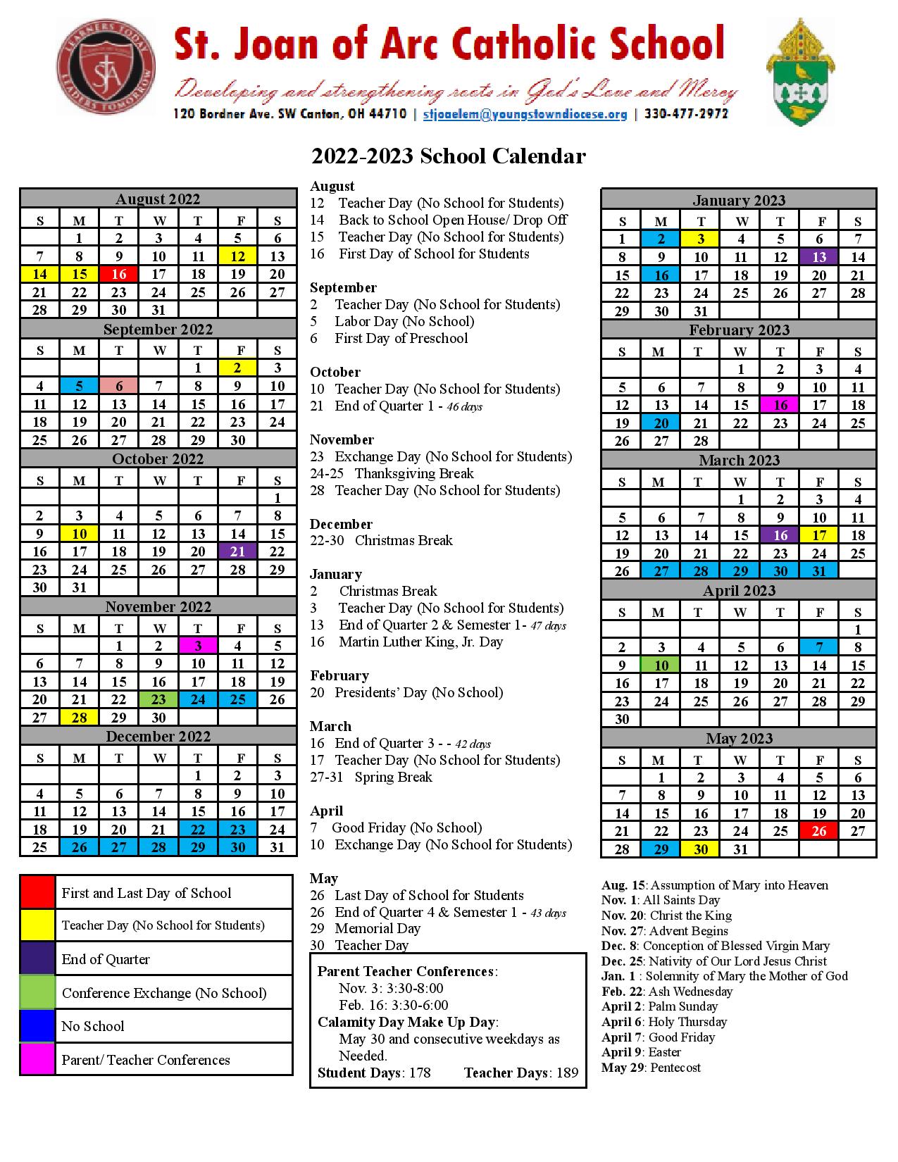 Academic Calendar 2022 23 Academic Calendar 2022 23
