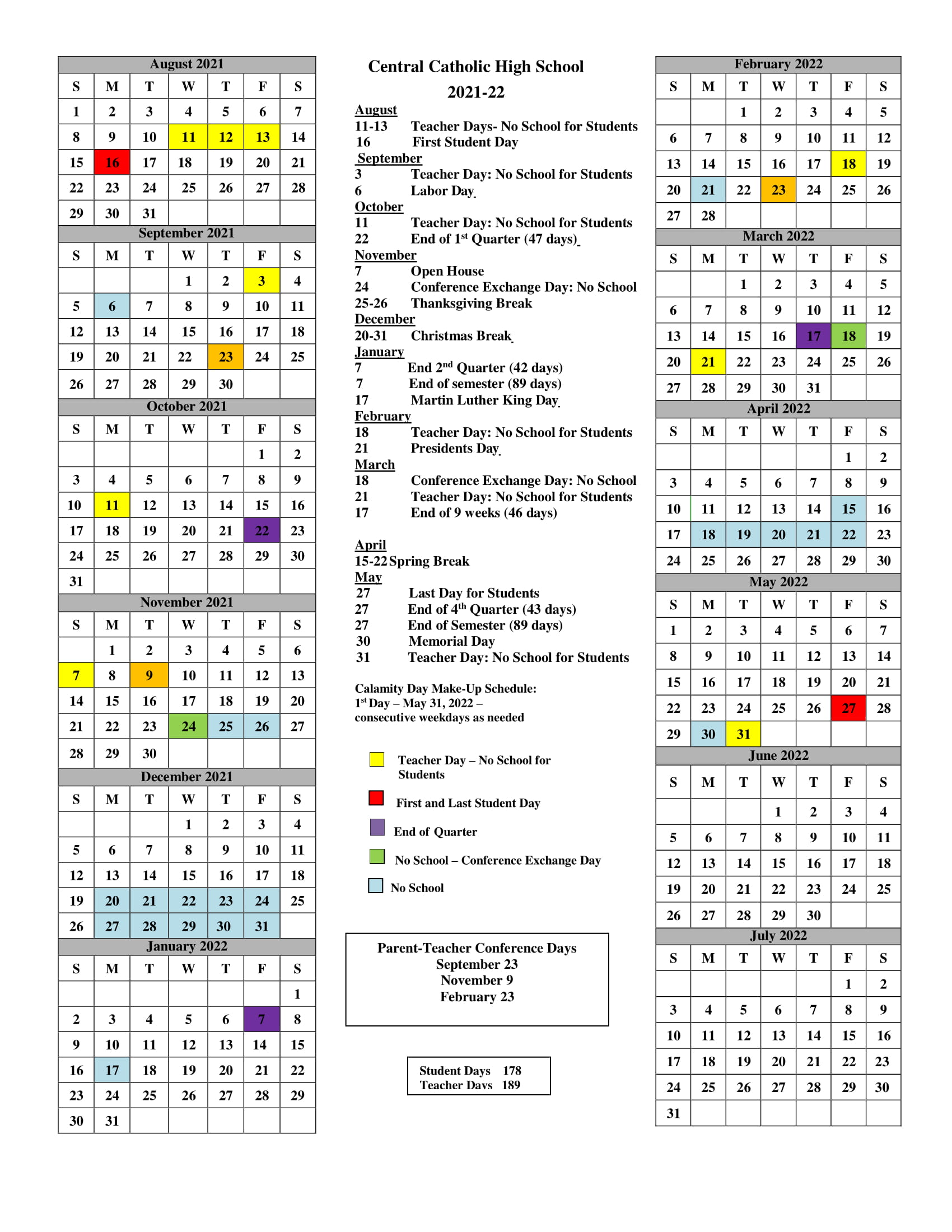 Ohio State 2022 23 Academic Calendar Academic Calendar 2021-2022