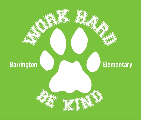 Work Hard Be Kind Barrington logo